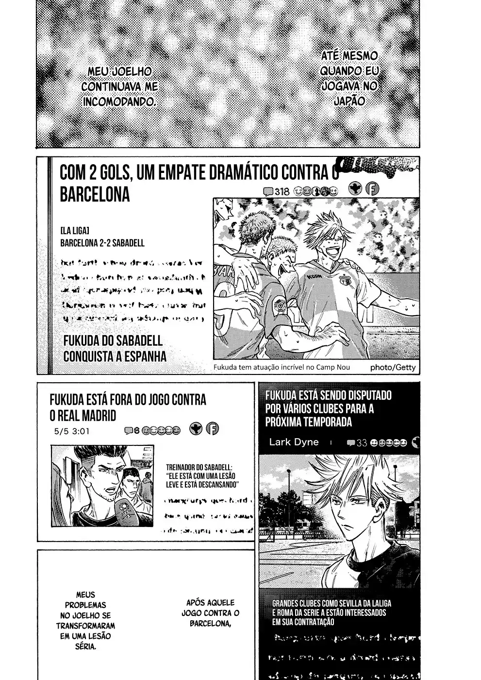Read Ao Ashi pt Manga Online