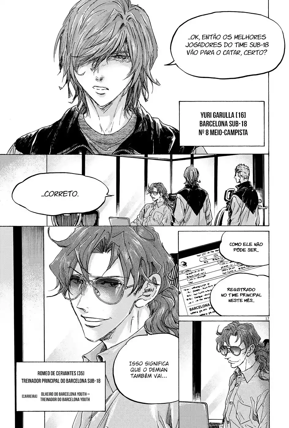 Read Ao Ashi pt Manga Online