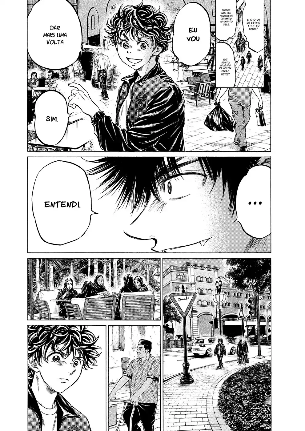 Read Ao Ashi pt Manga Online