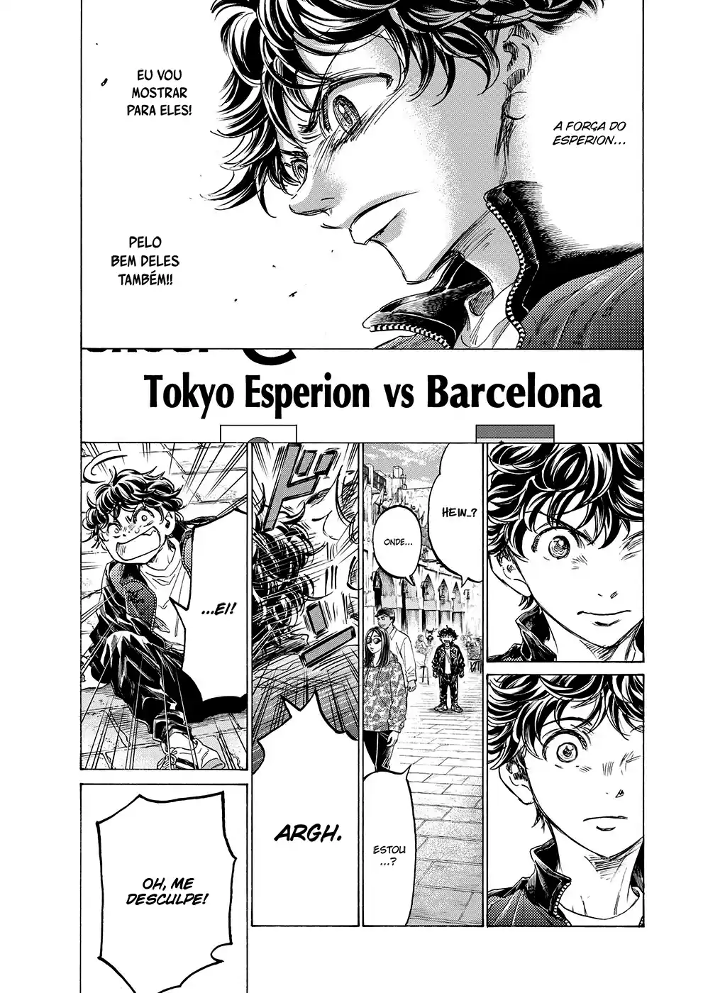 Read Ao Ashi pt Manga Online
