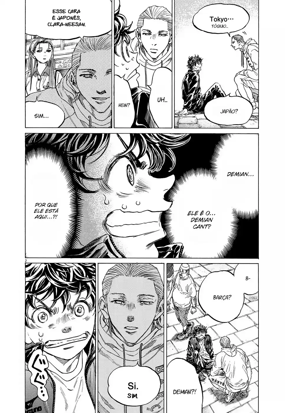 Read Ao Ashi pt Manga Online