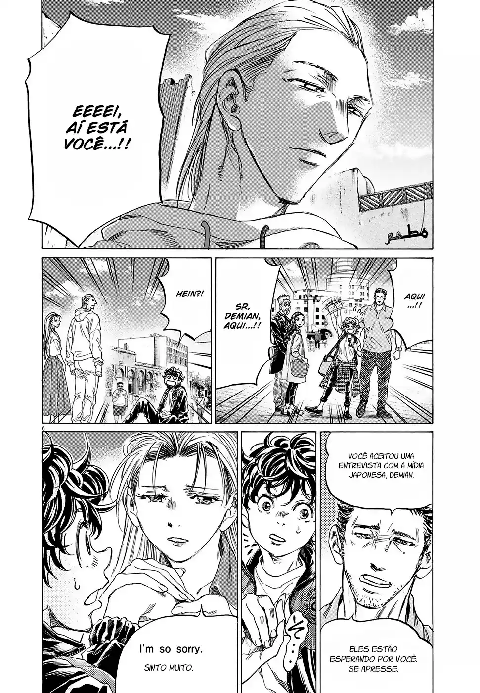 Read Ao Ashi pt Manga Online