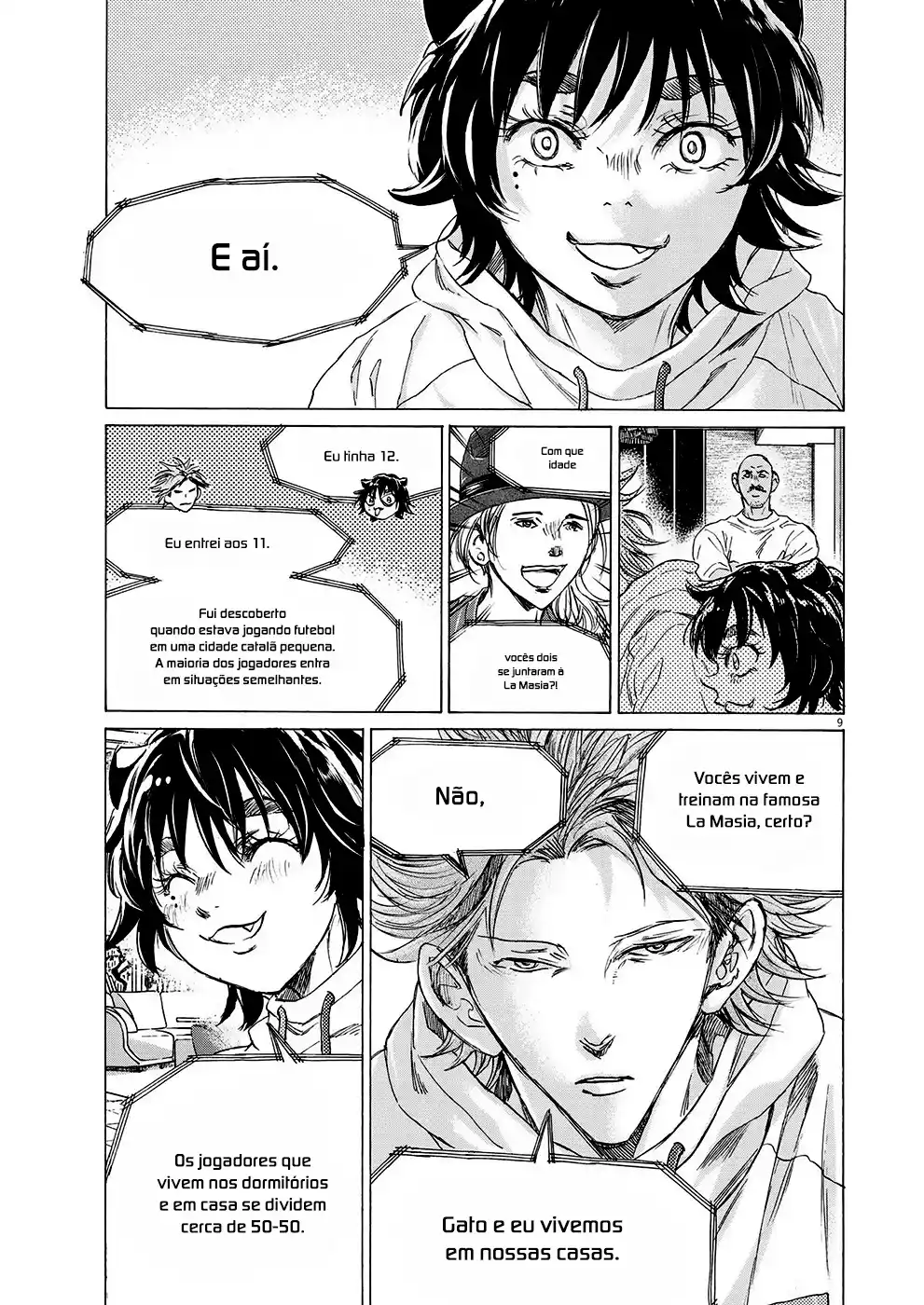 Read Ao Ashi pt Manga Online