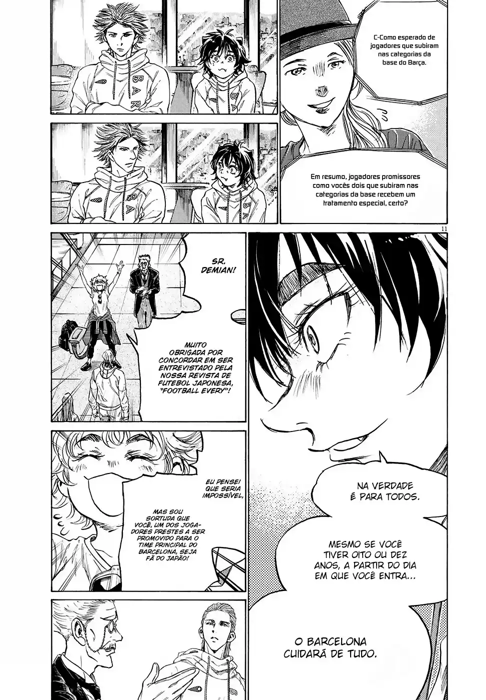 Read Ao Ashi pt Manga Online