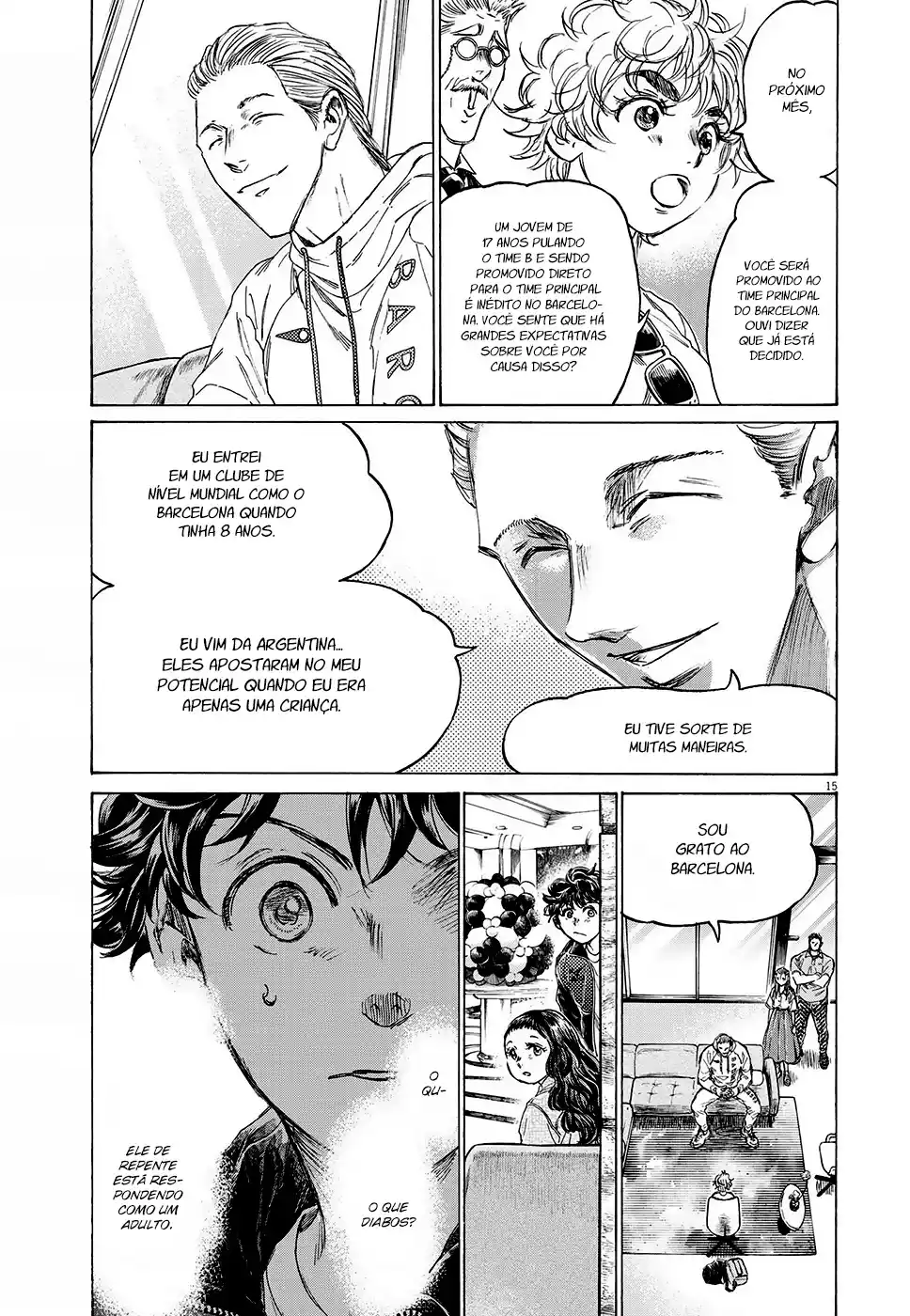 Read Ao Ashi pt Manga Online