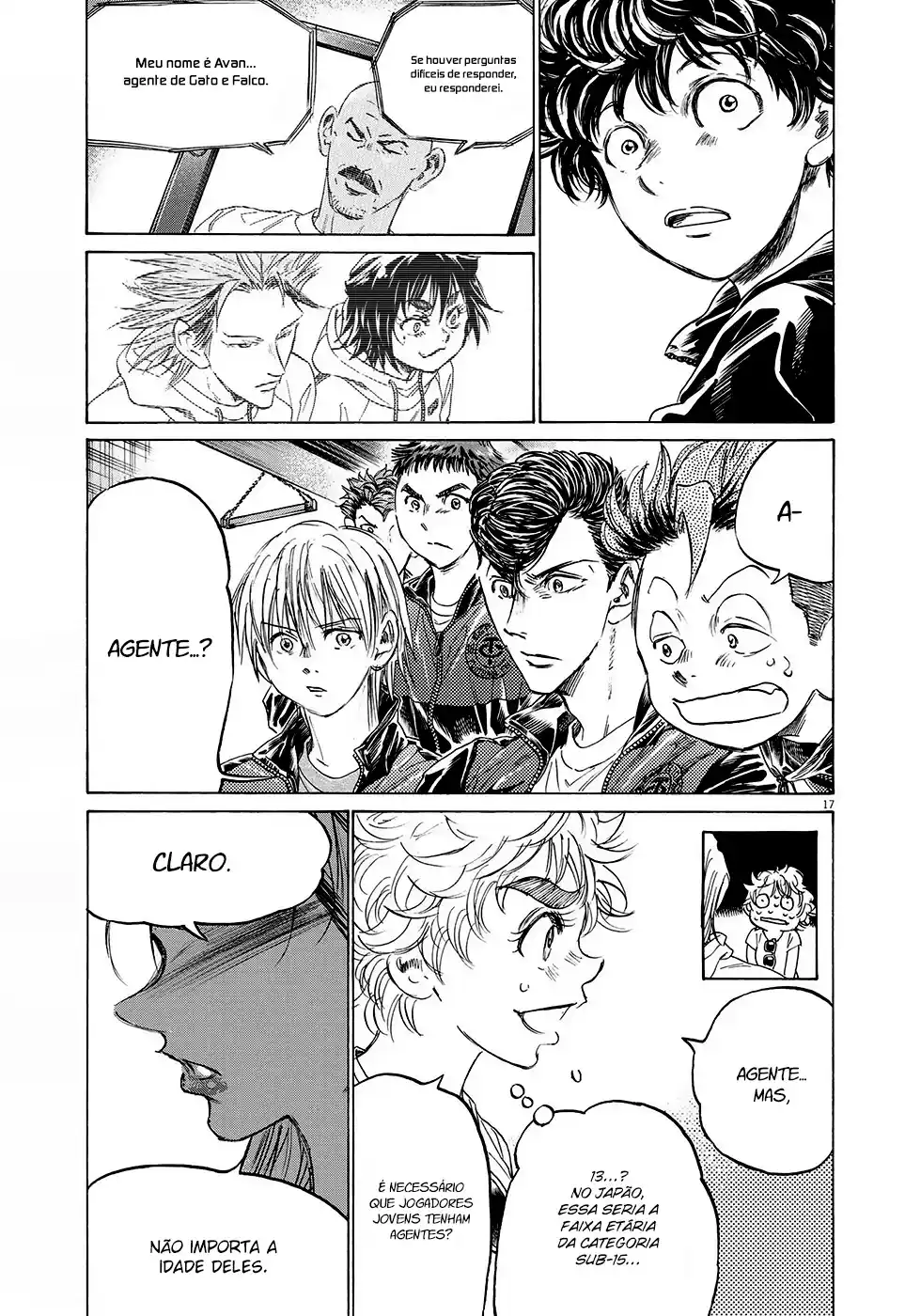 Read Ao Ashi pt Manga Online