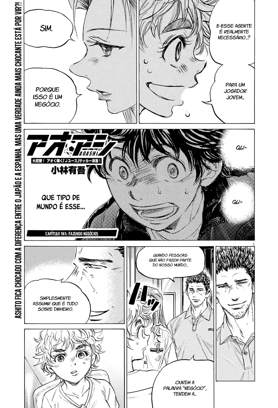 Read Ao Ashi pt Manga Online