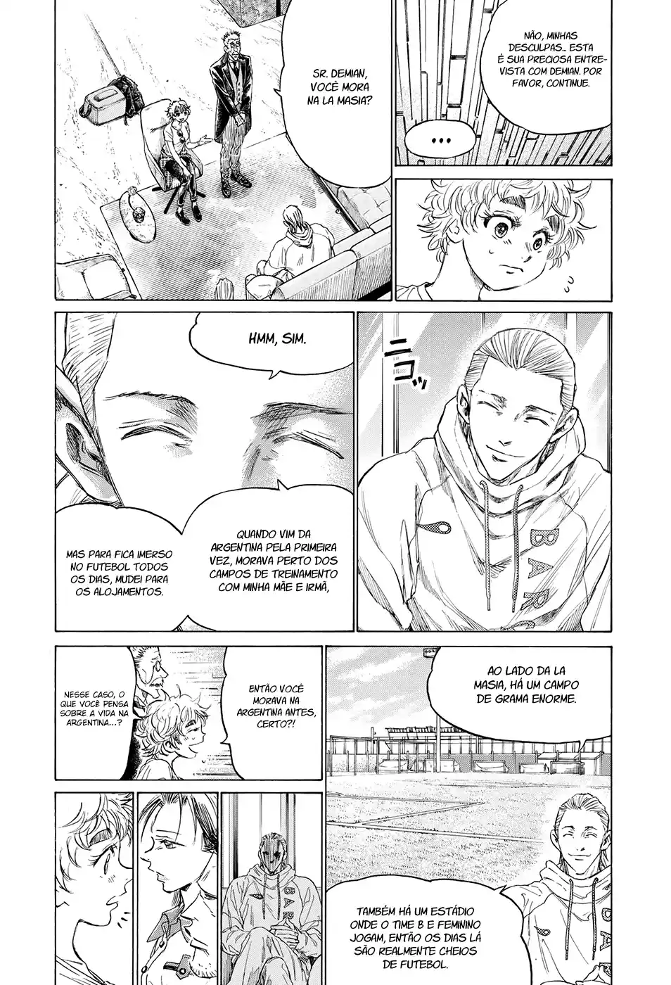 Read Ao Ashi pt Manga Online