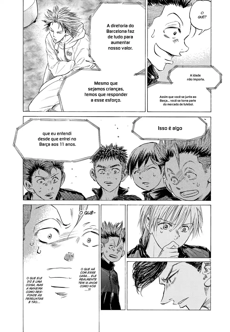 Read Ao Ashi pt Manga Online