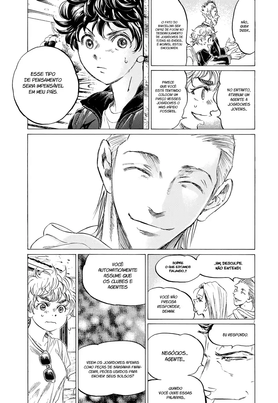 Read Ao Ashi pt Manga Online