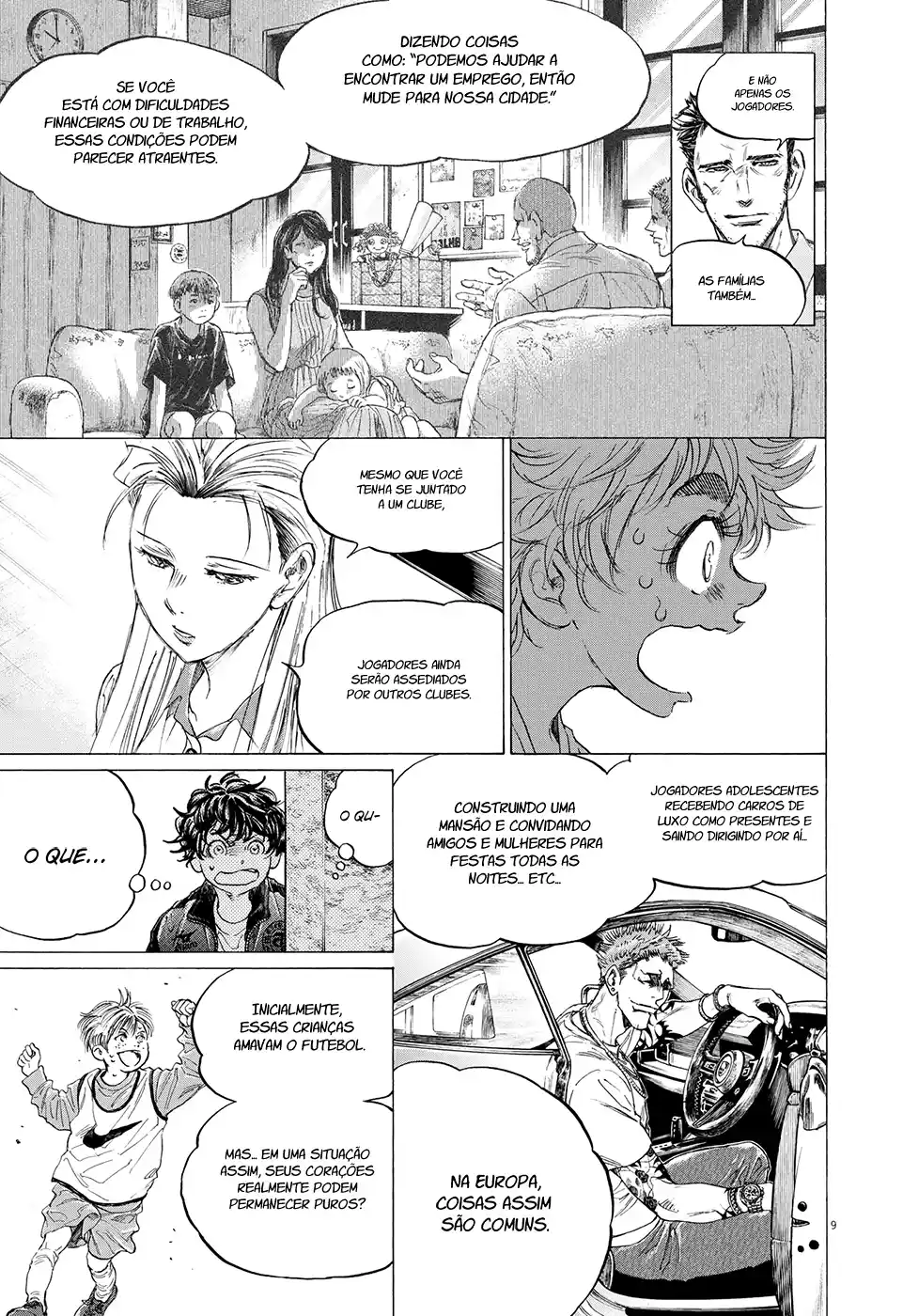 Read Ao Ashi pt Manga Online