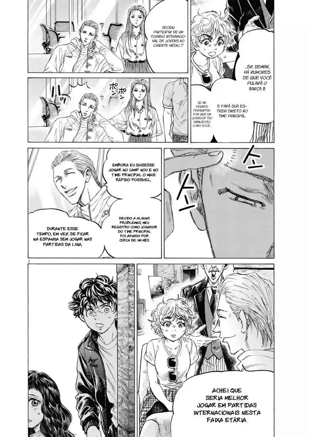 Read Ao Ashi pt Manga Online