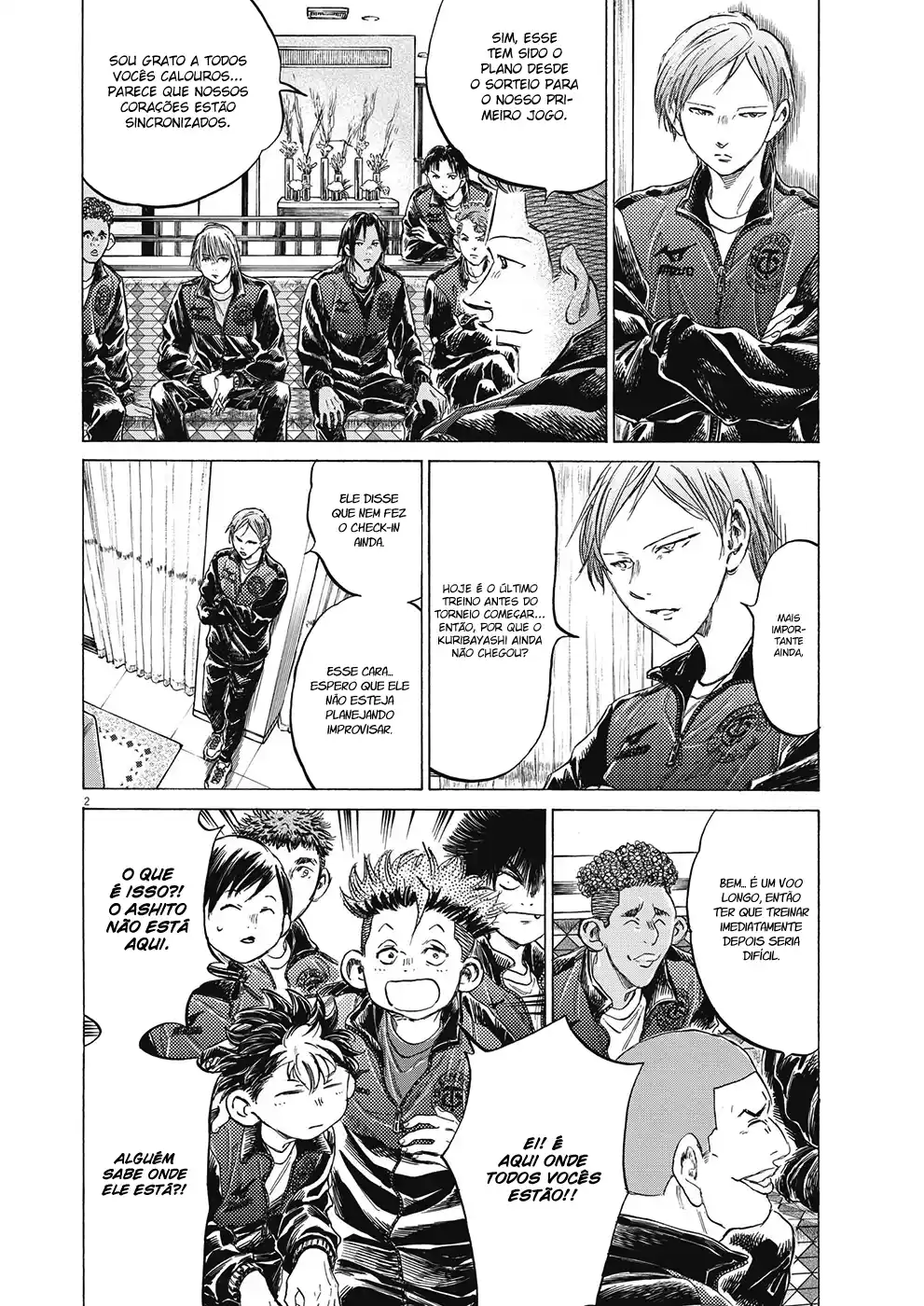 Read Ao Ashi pt Manga Online
