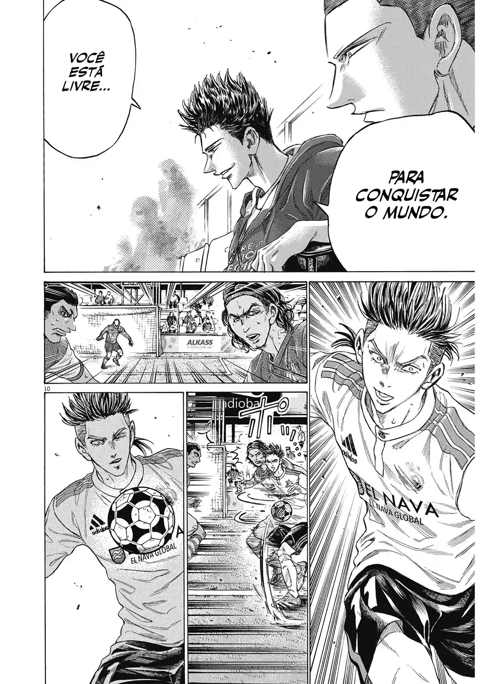 Read Ao Ashi pt Manga Online