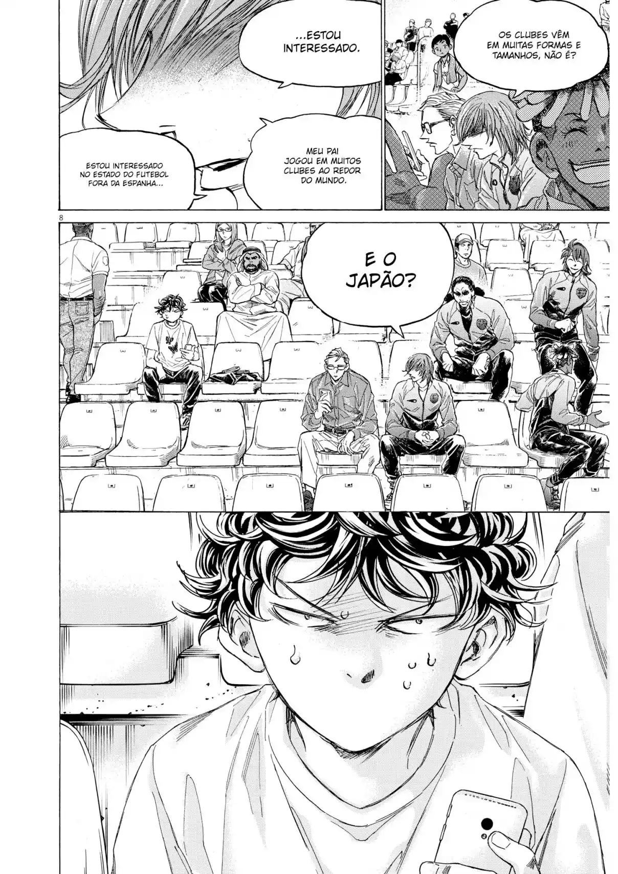 Read Ao Ashi pt Manga Online