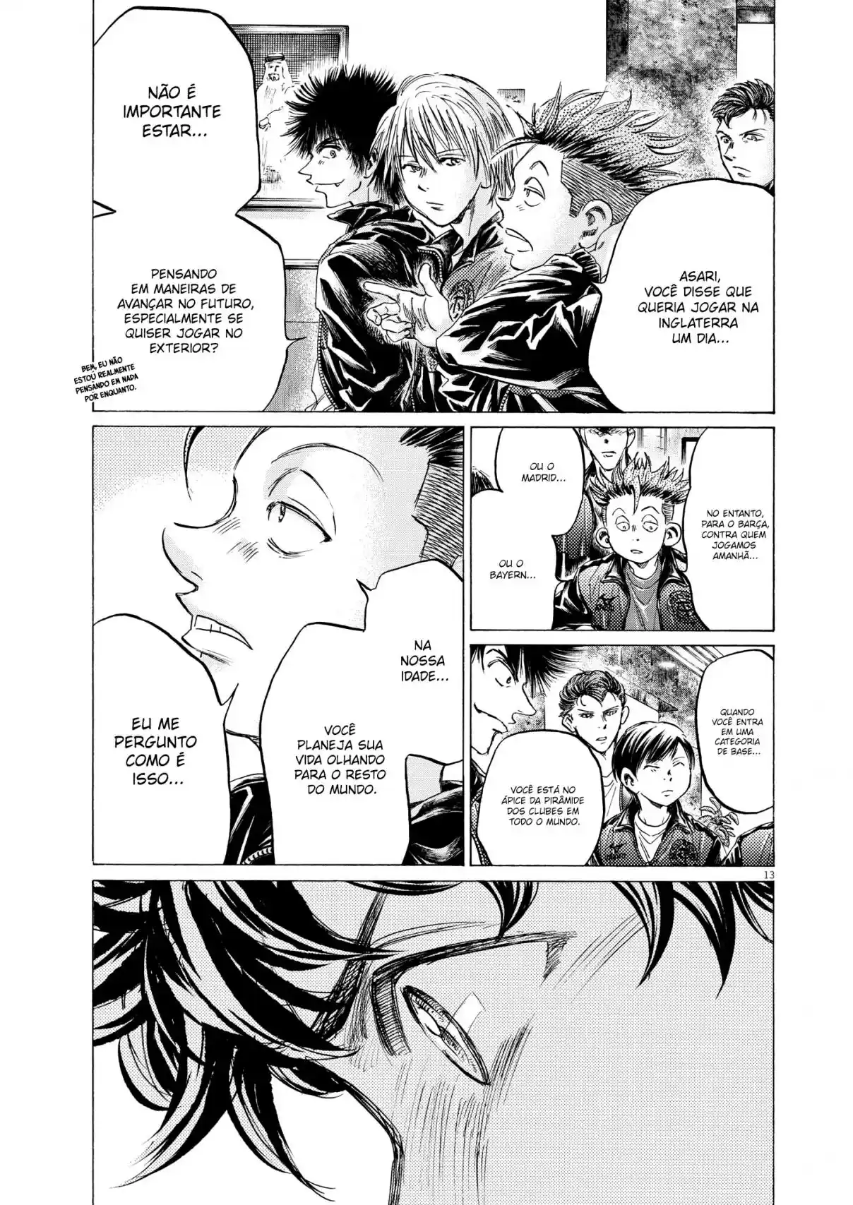 Read Ao Ashi pt Manga Online