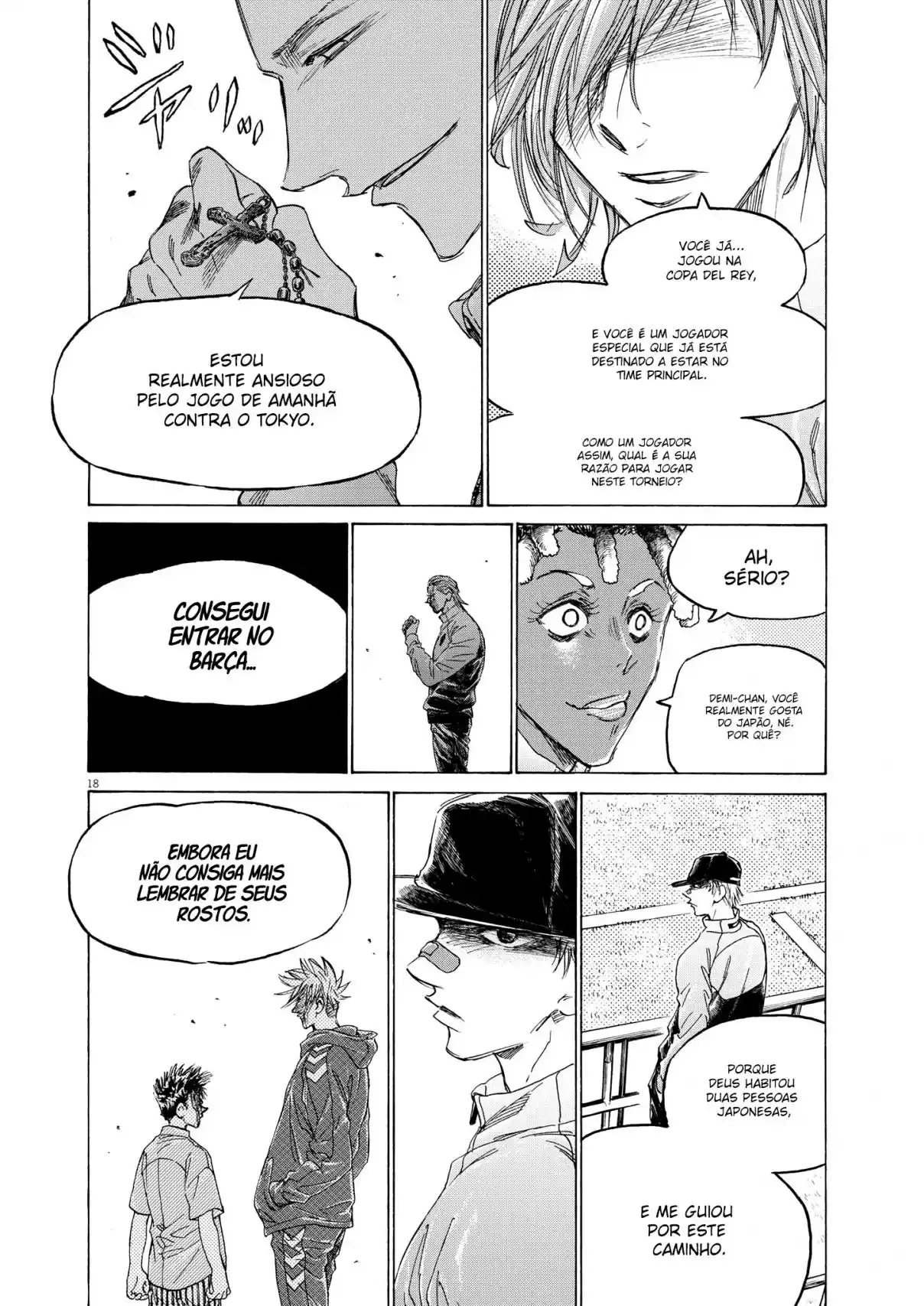 Read Ao Ashi pt Manga Online
