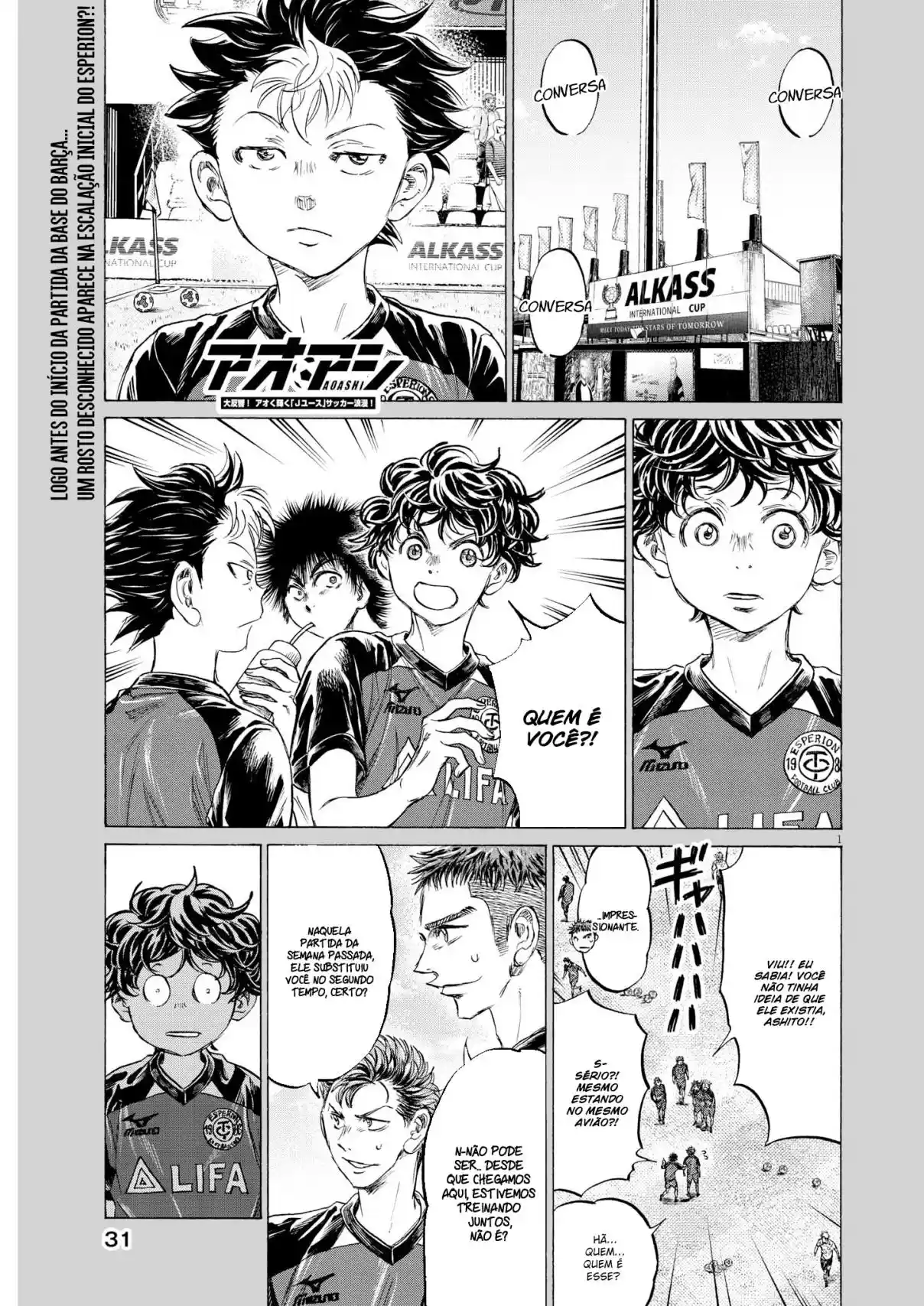 Read Ao Ashi pt Manga Online