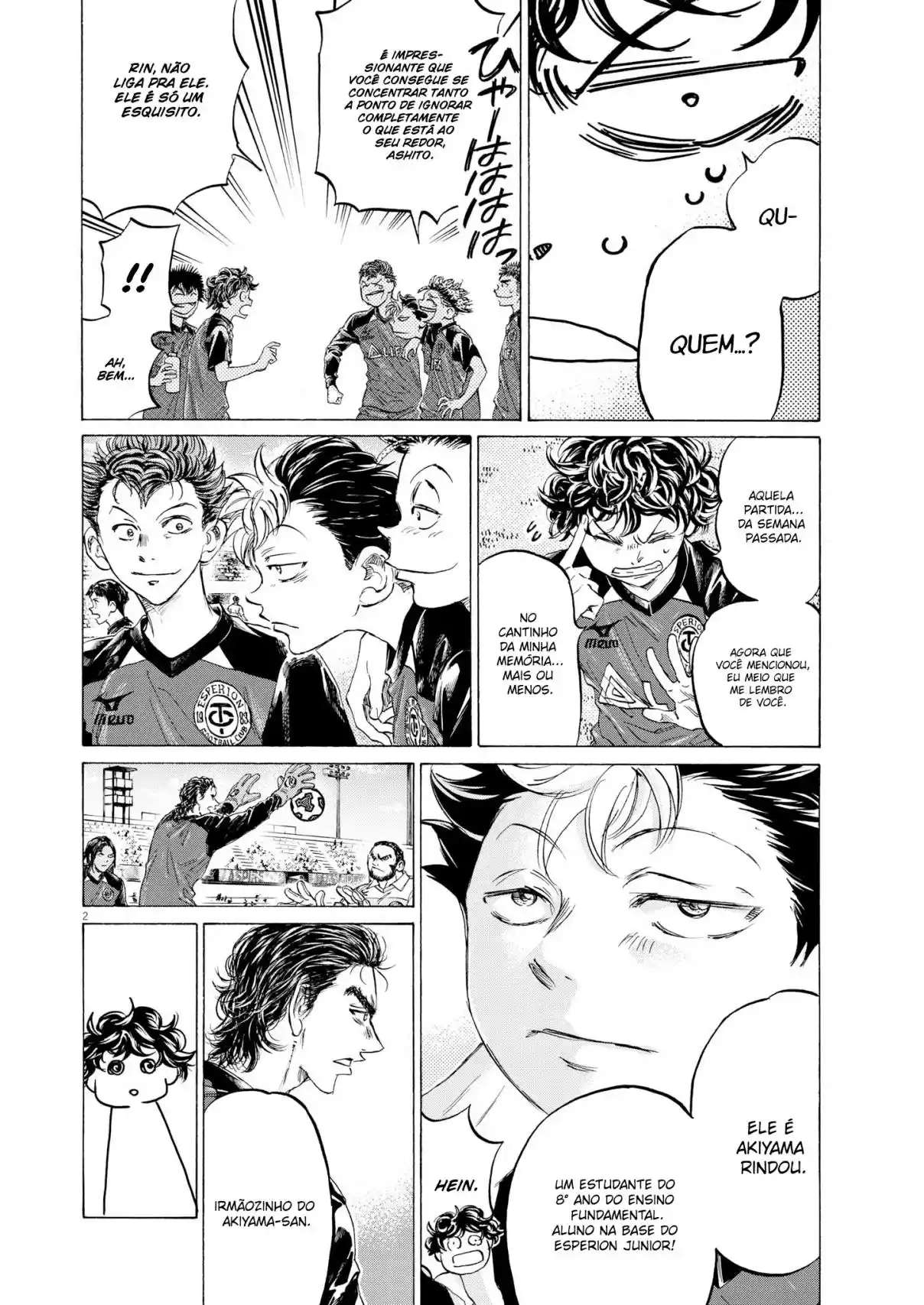 Read Ao Ashi pt Manga Online