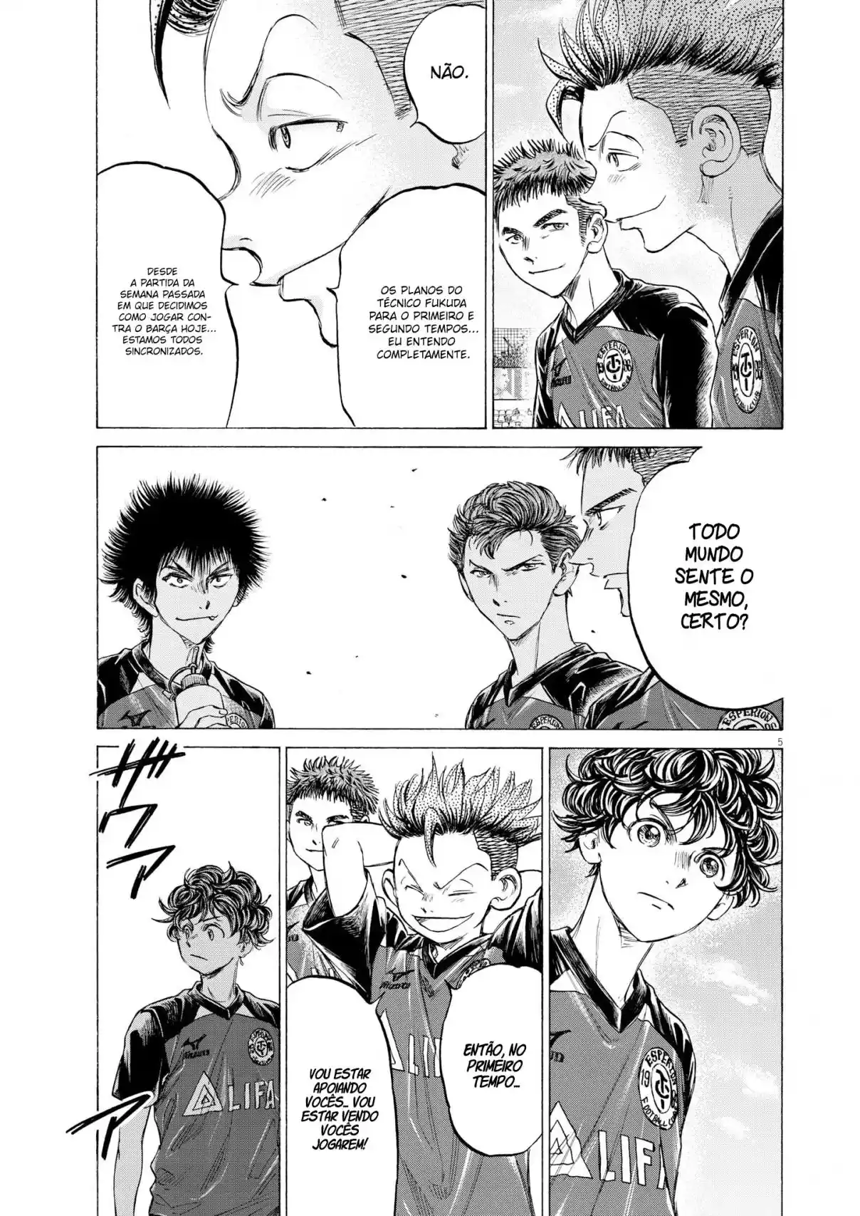 Read Ao Ashi pt Manga Online