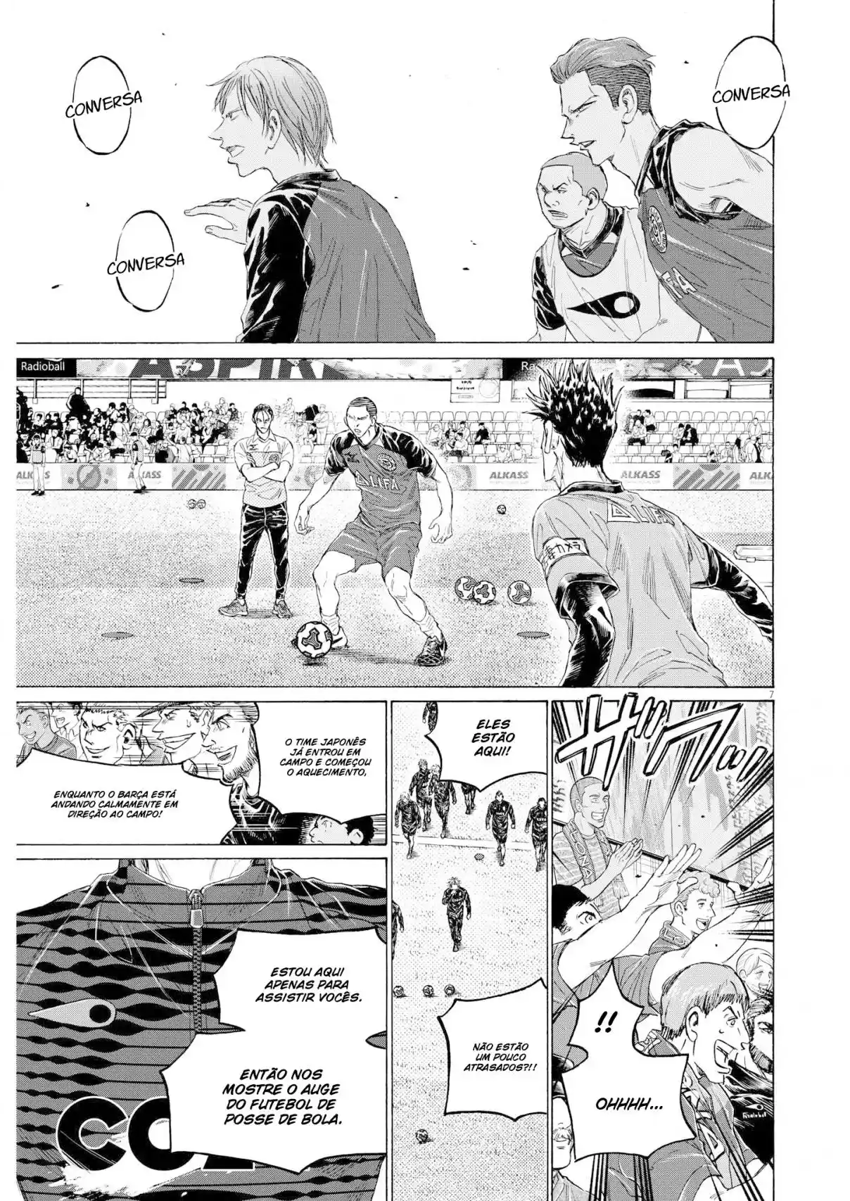 Read Ao Ashi pt Manga Online