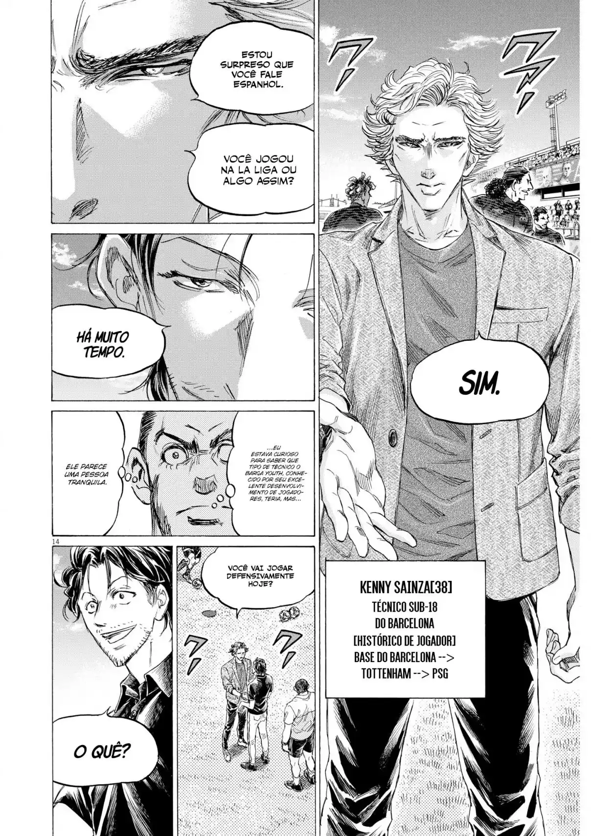 Read Ao Ashi pt Manga Online