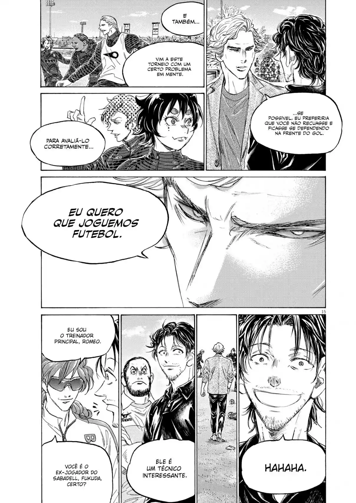 Read Ao Ashi pt Manga Online