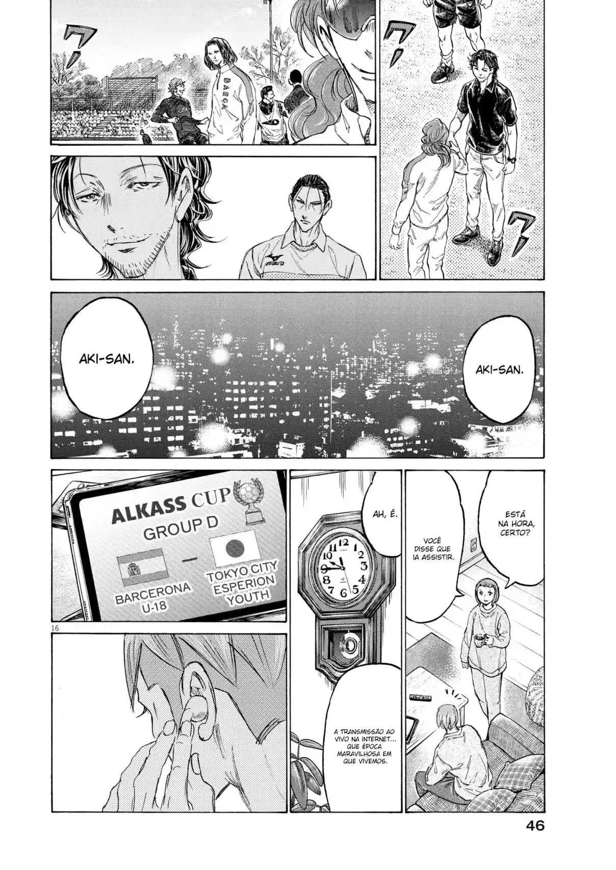 Read Ao Ashi pt Manga Online