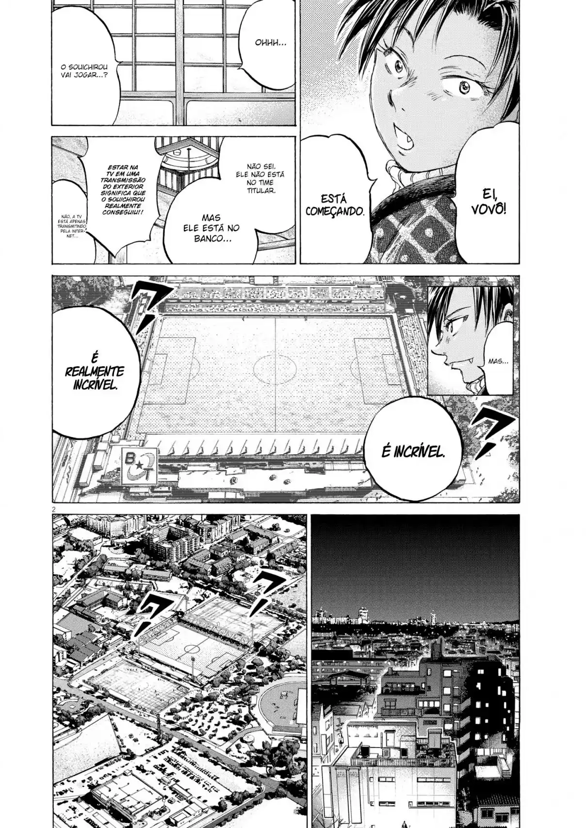 Read Ao Ashi pt Manga Online
