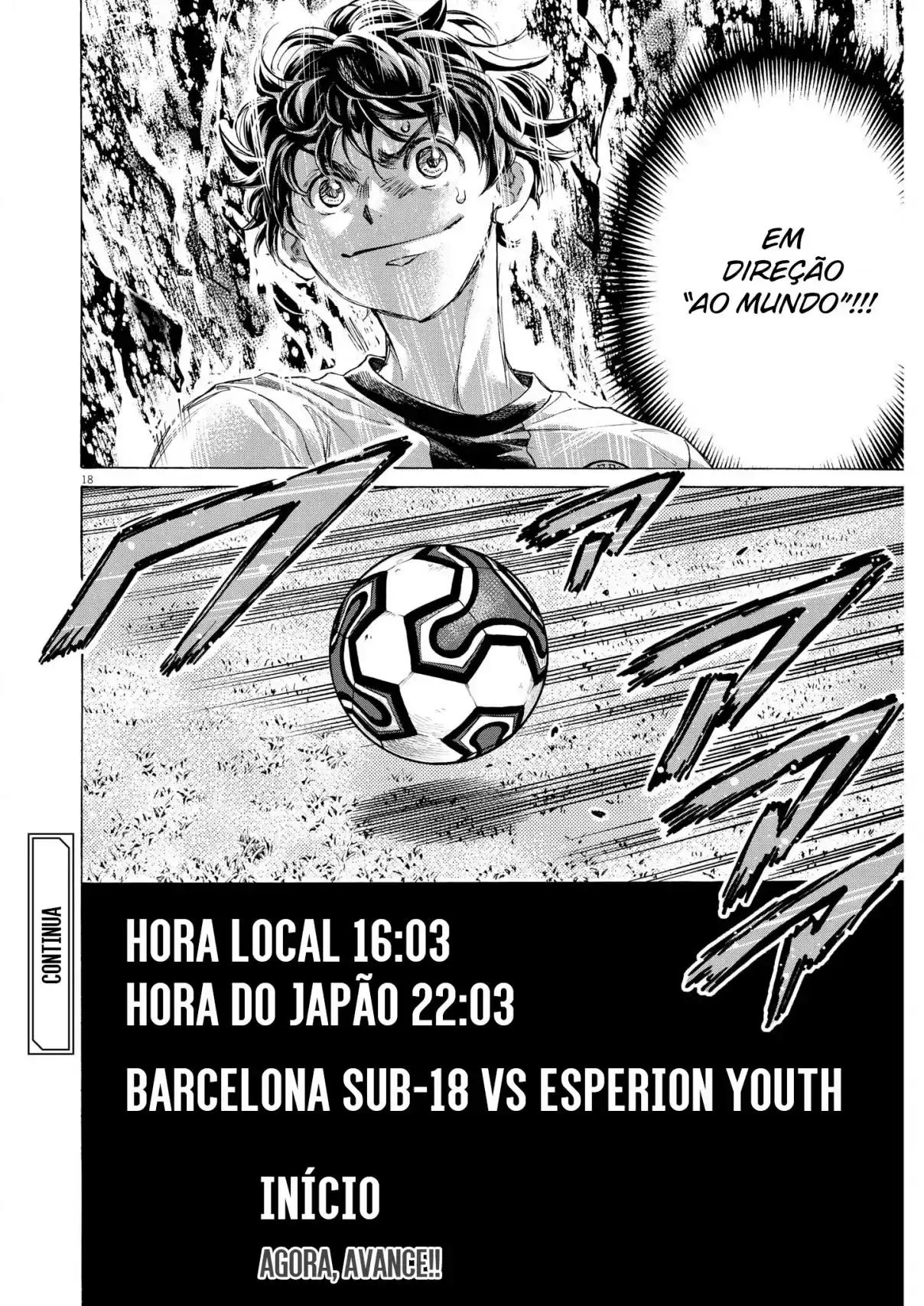 Read Ao Ashi pt Manga Online