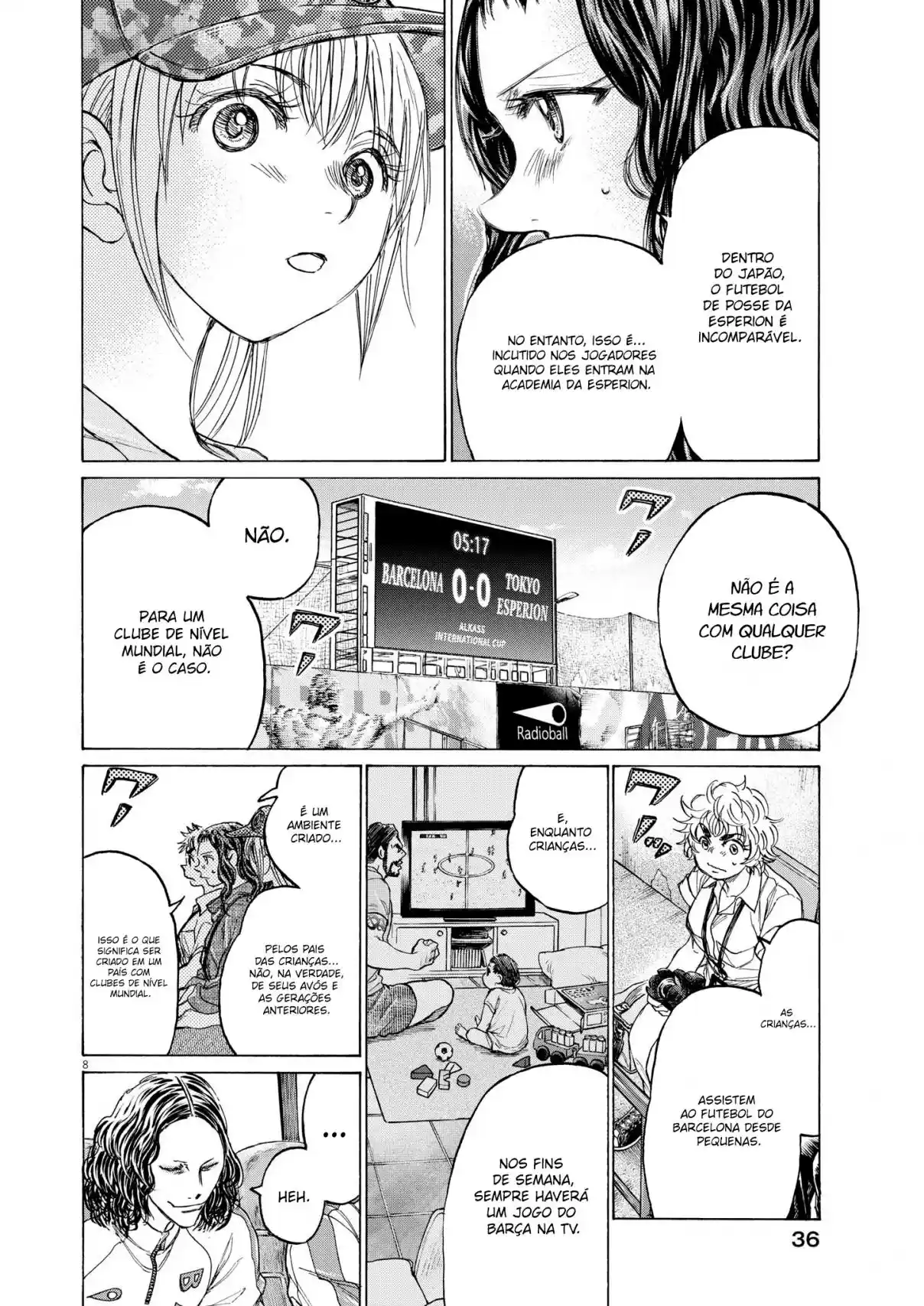 Read Ao Ashi pt Manga Online