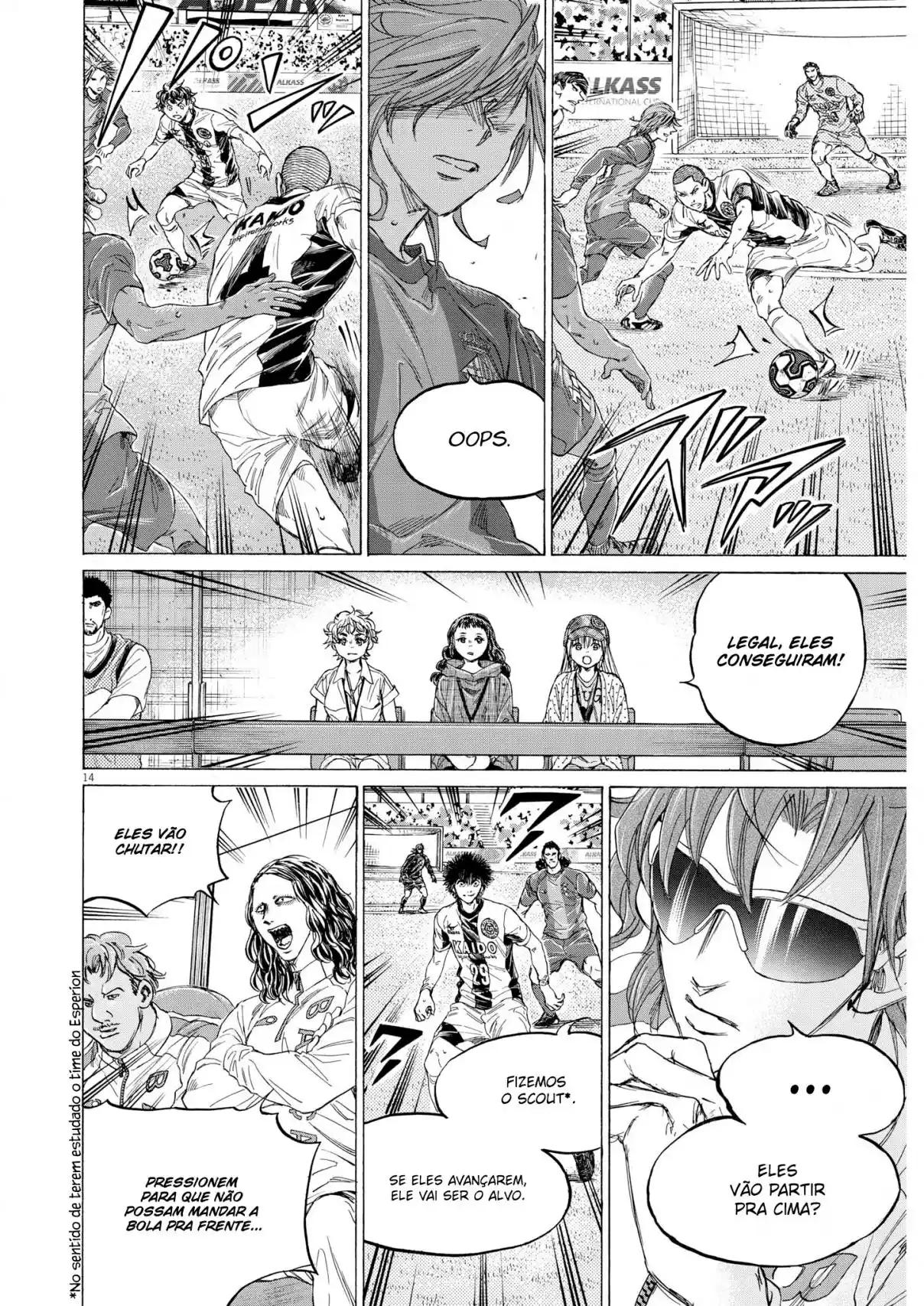 Read Ao Ashi pt Manga Online