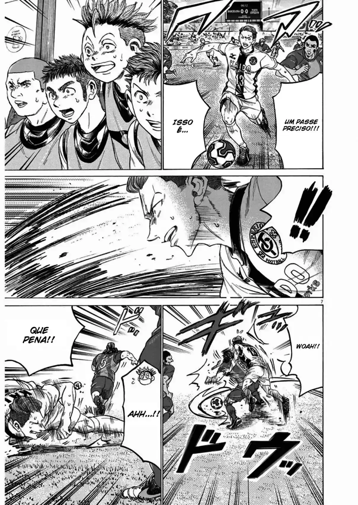 Read Ao Ashi pt Manga Online
