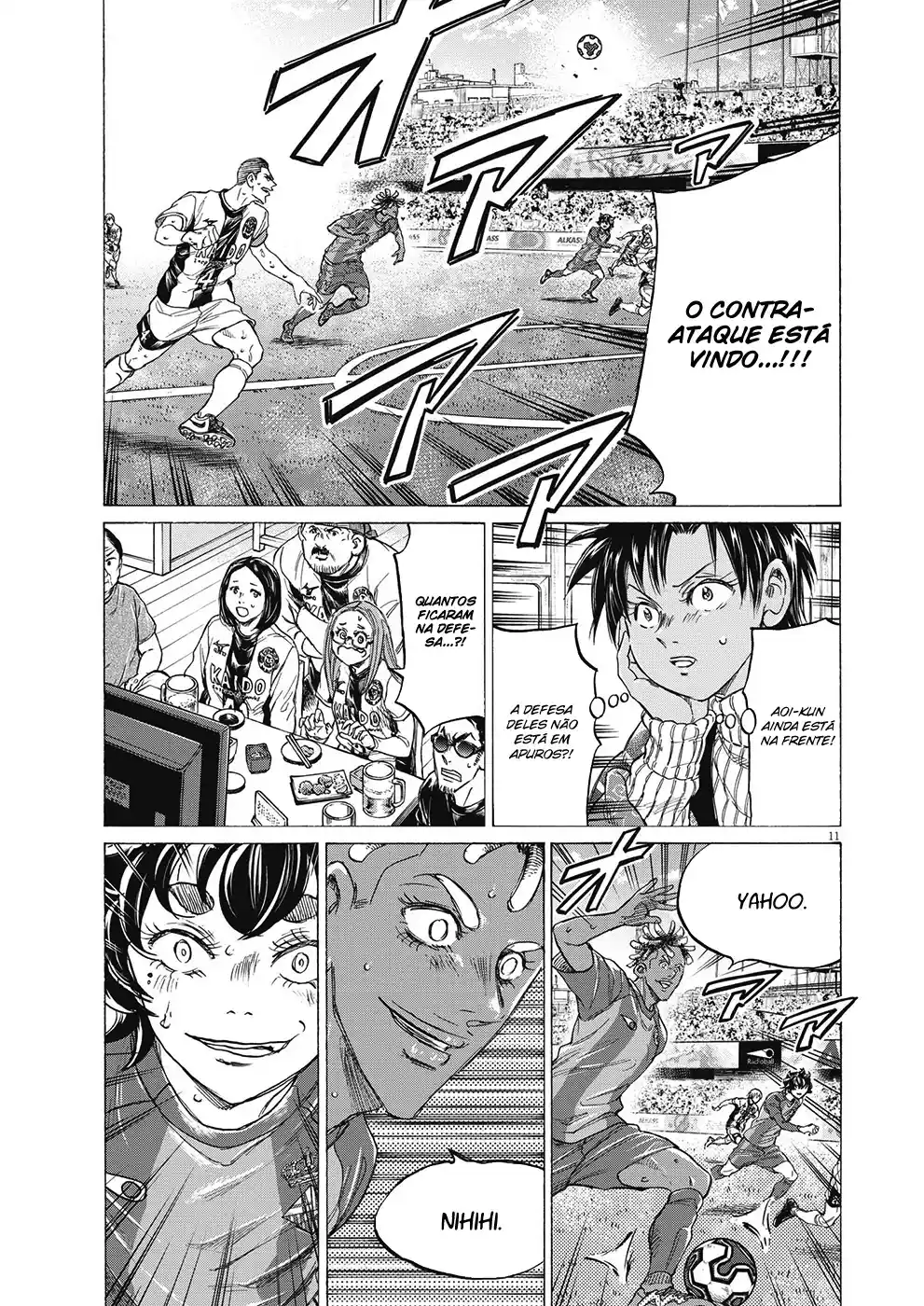 Read Ao Ashi pt Manga Online