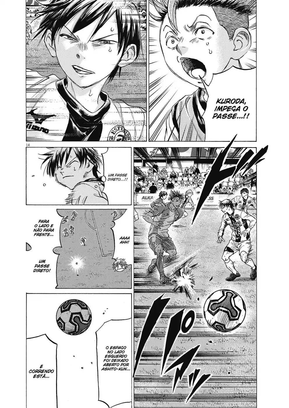 Read Ao Ashi pt Manga Online
