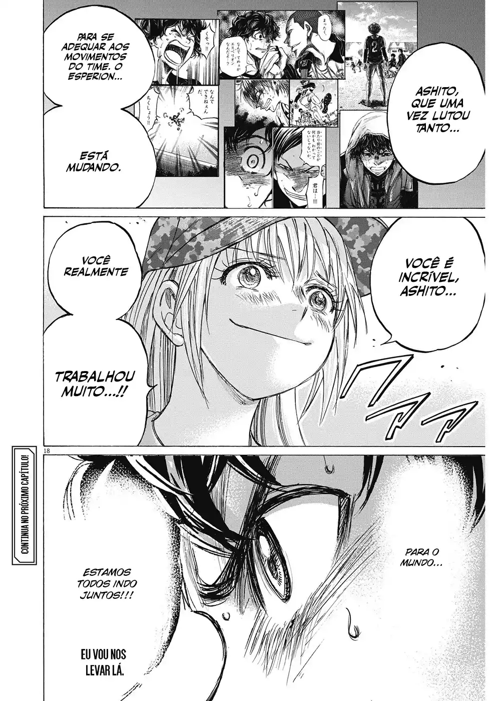 Read Ao Ashi pt Manga Online