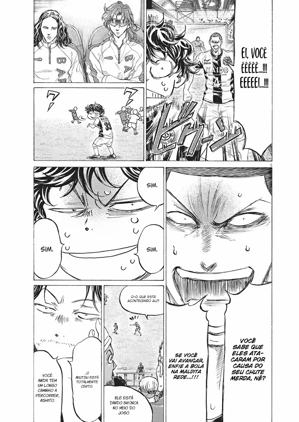 Read Ao Ashi pt Manga Online