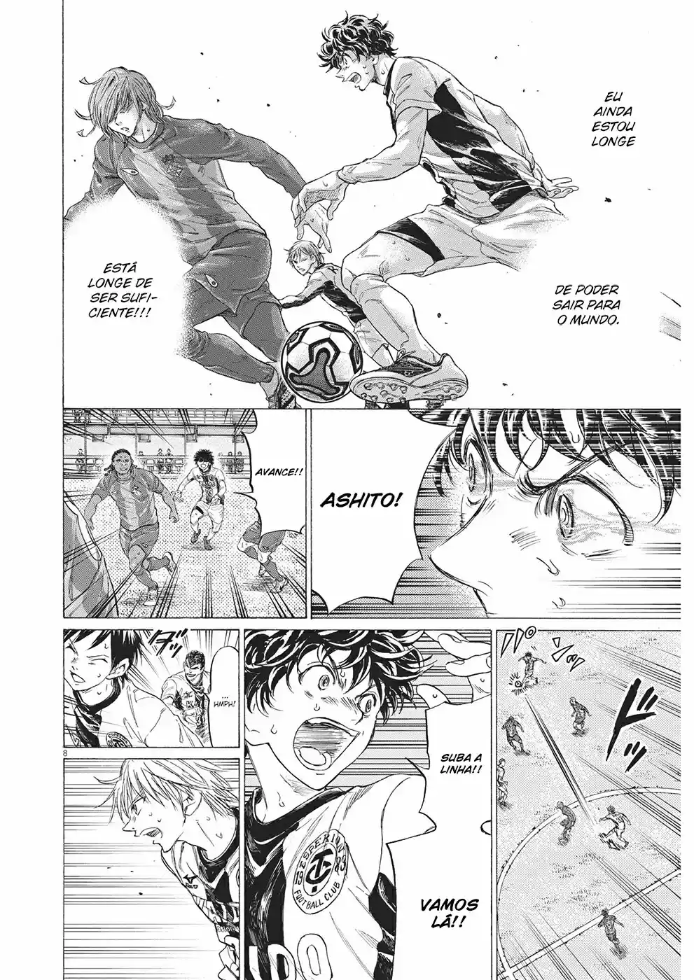 Read Ao Ashi pt Manga Online