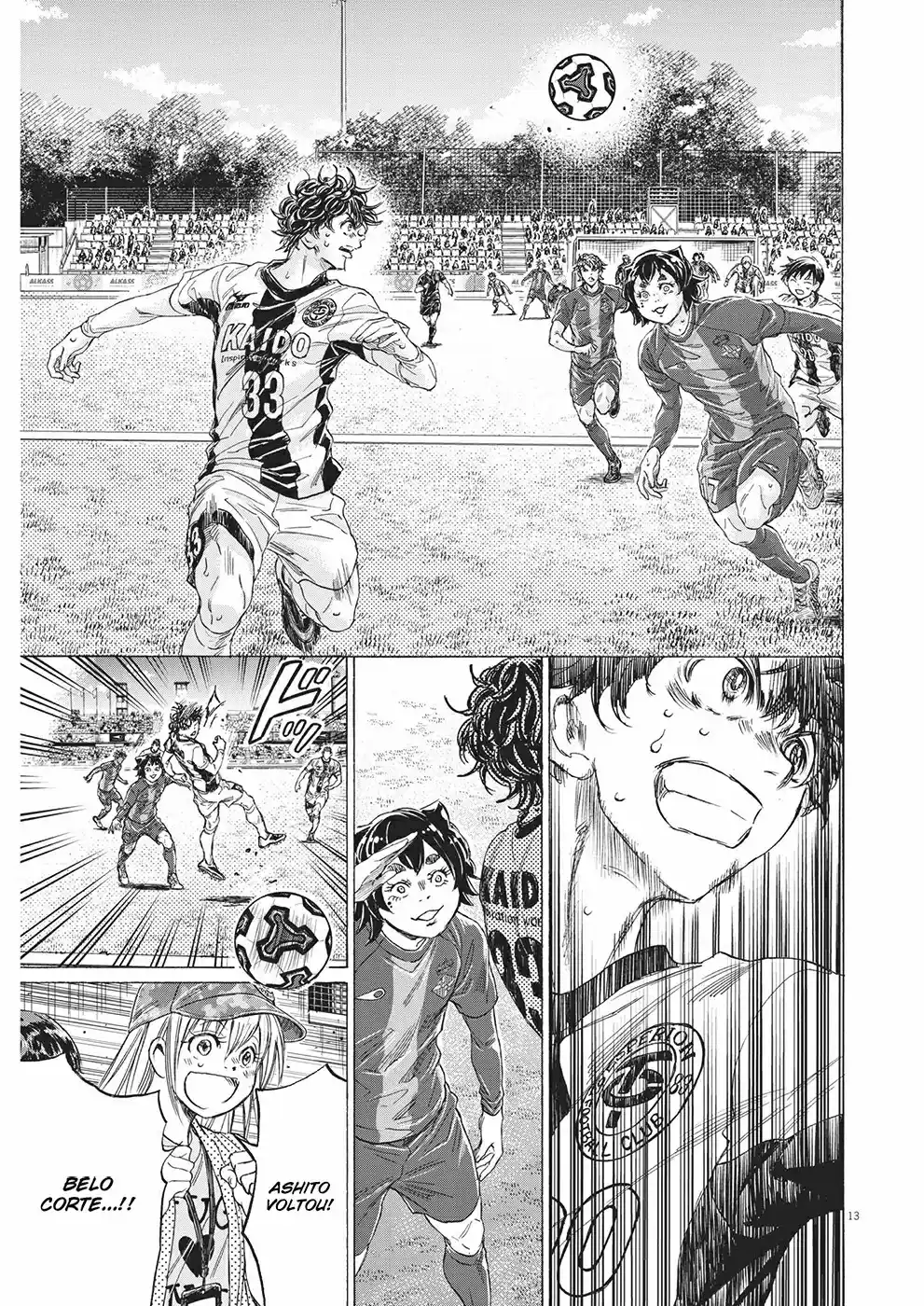 Read Ao Ashi pt Manga Online