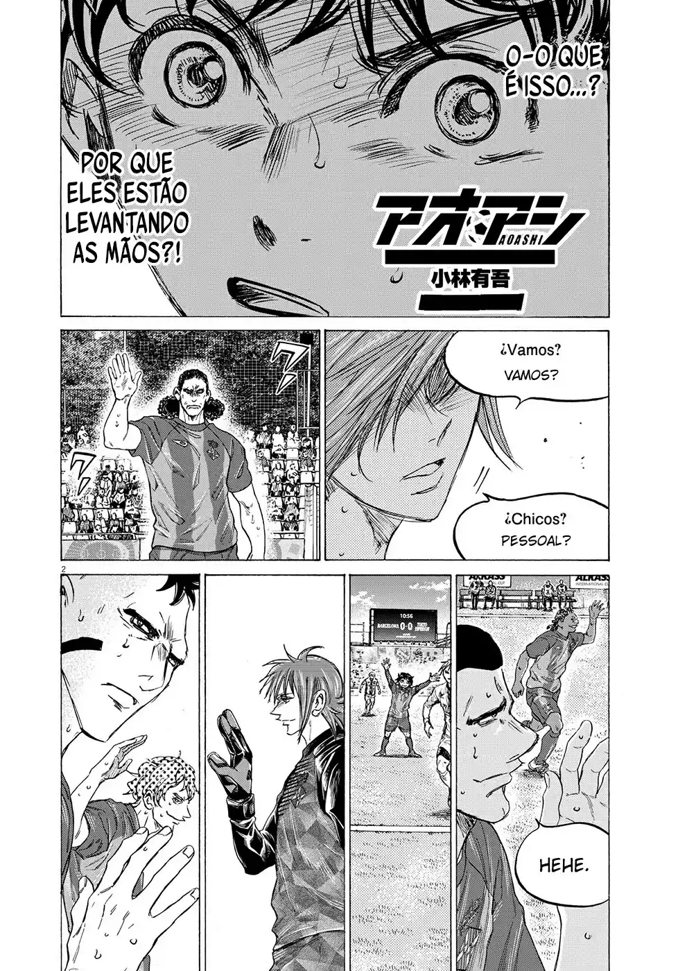 Read Ao Ashi pt Manga Online