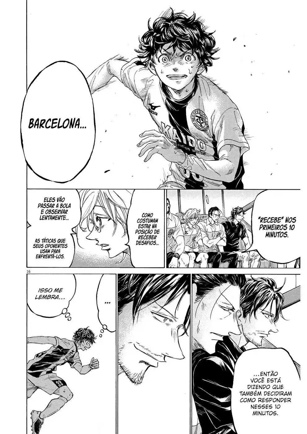 Read Ao Ashi pt Manga Online