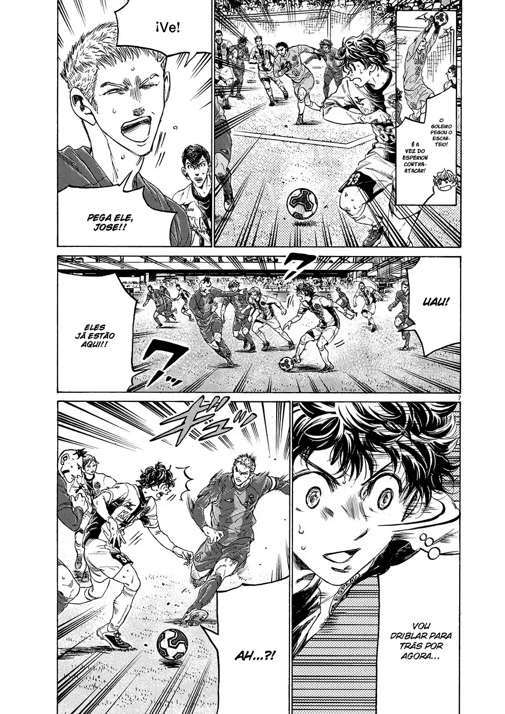 Read Ao Ashi pt Manga Online