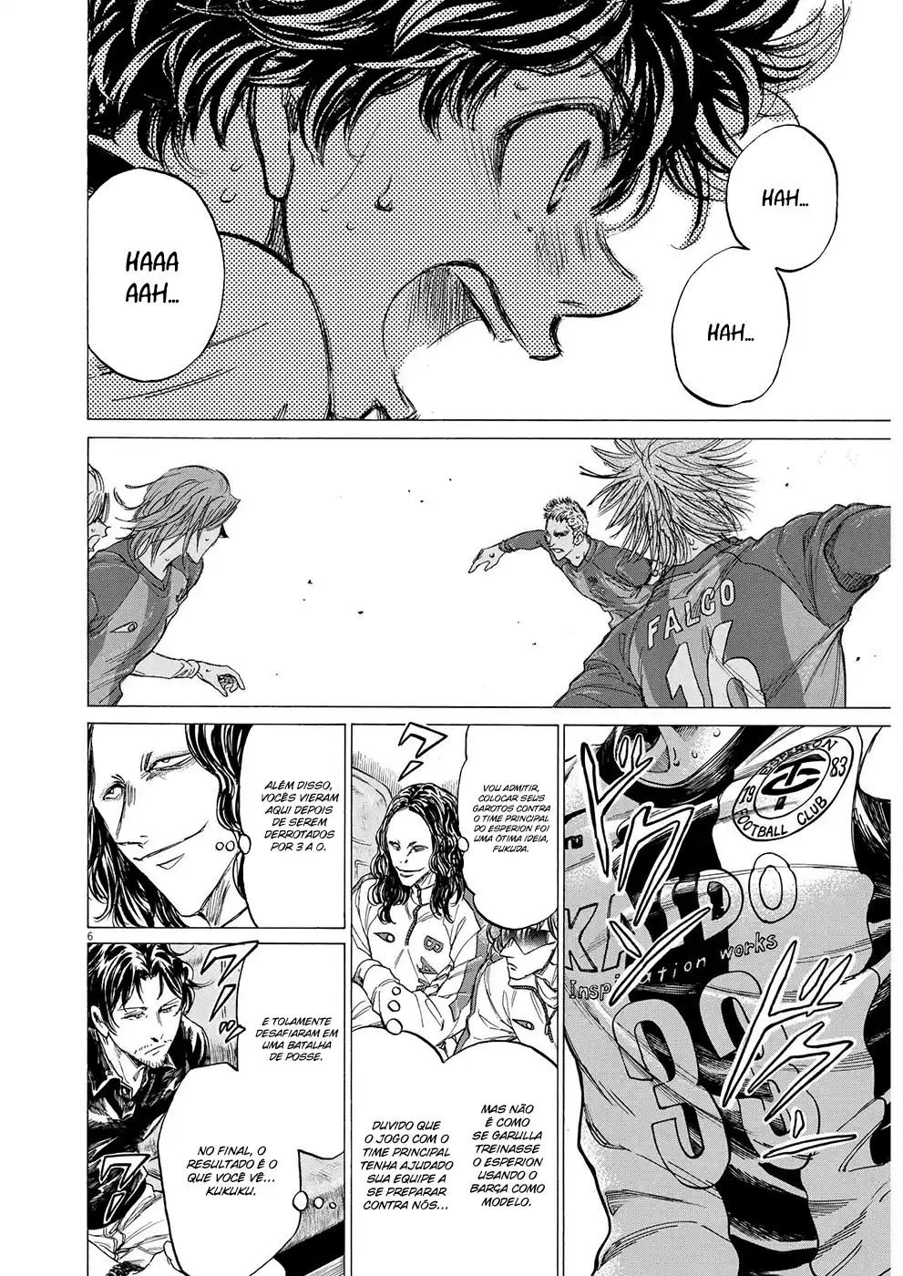 Read Ao Ashi pt Manga Online
