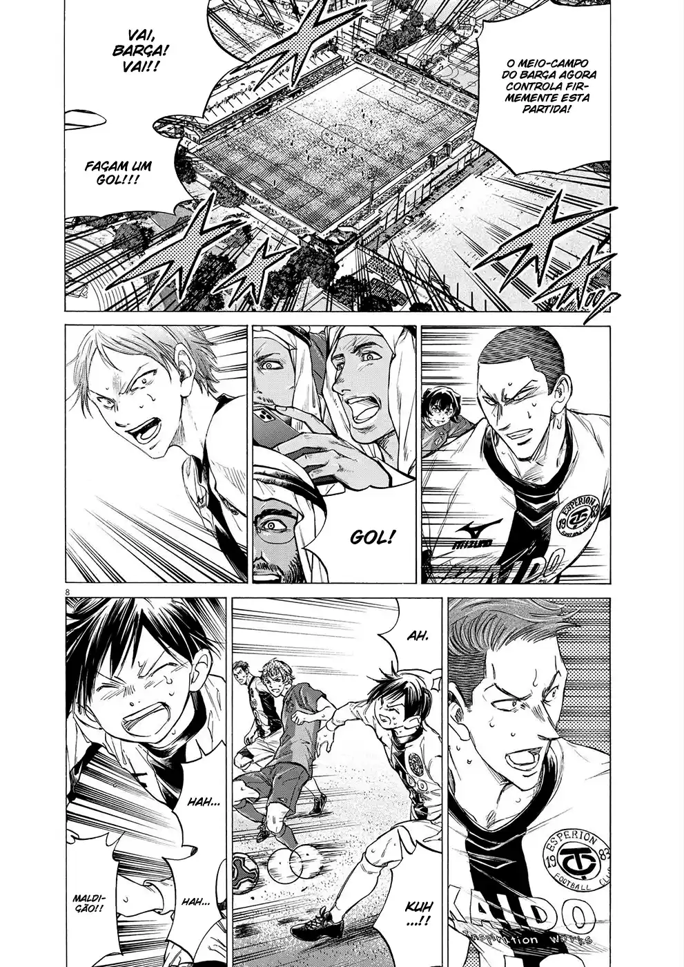 Read Ao Ashi pt Manga Online