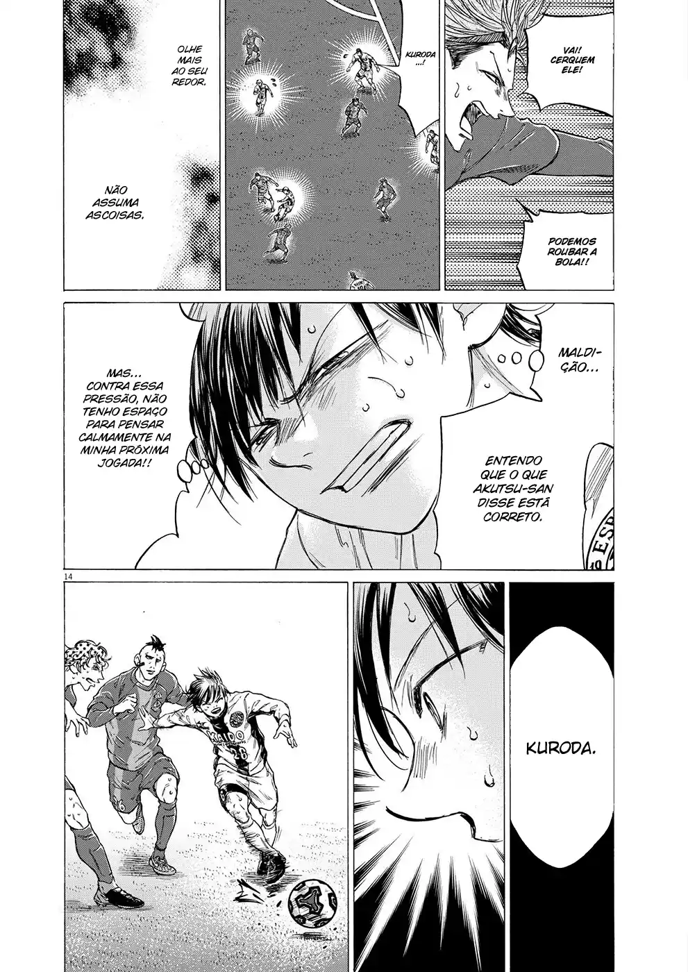 Read Ao Ashi pt Manga Online