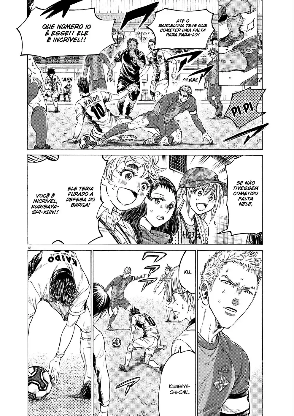 Read Ao Ashi pt Manga Online