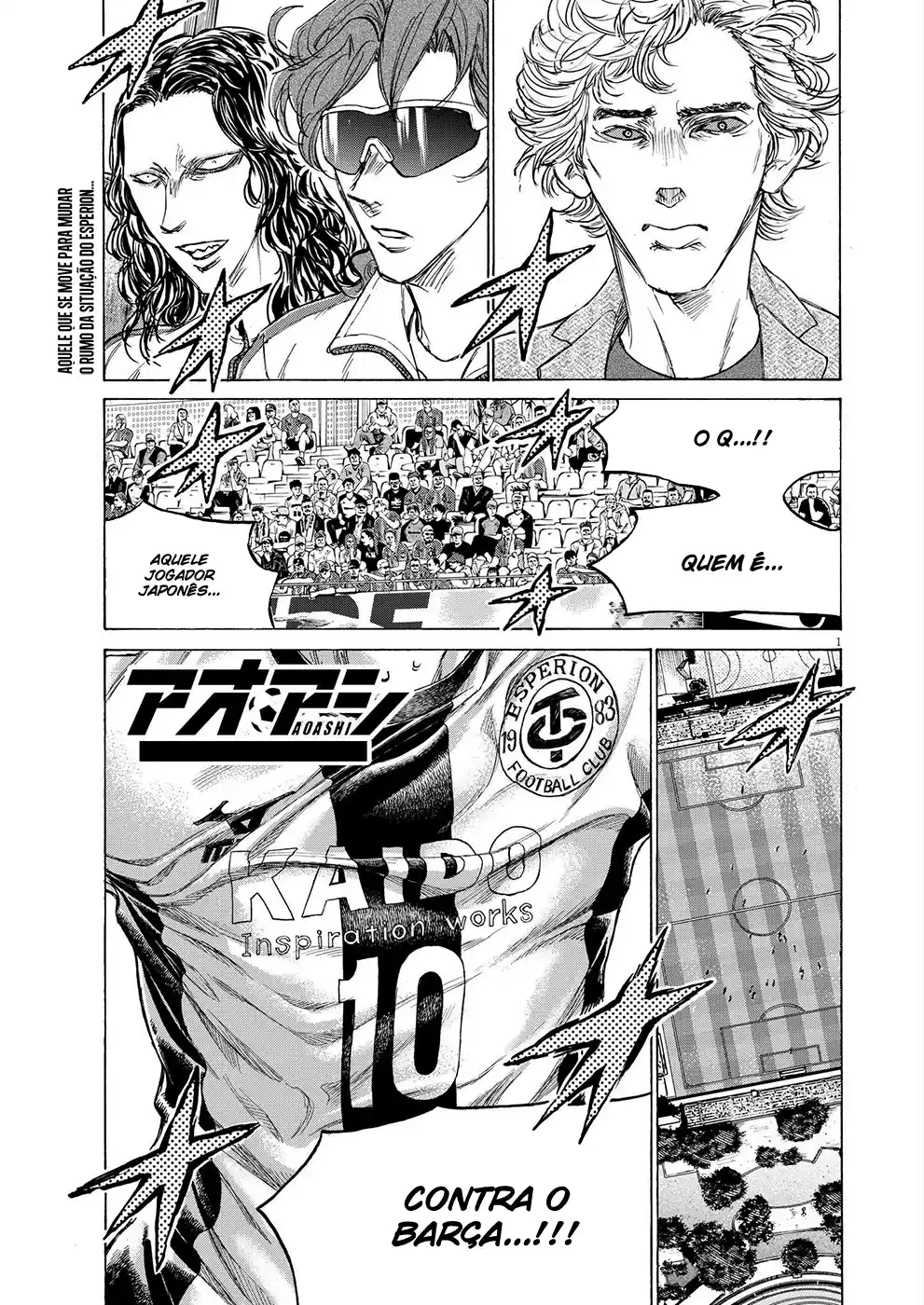 Read Ao Ashi pt Manga Online