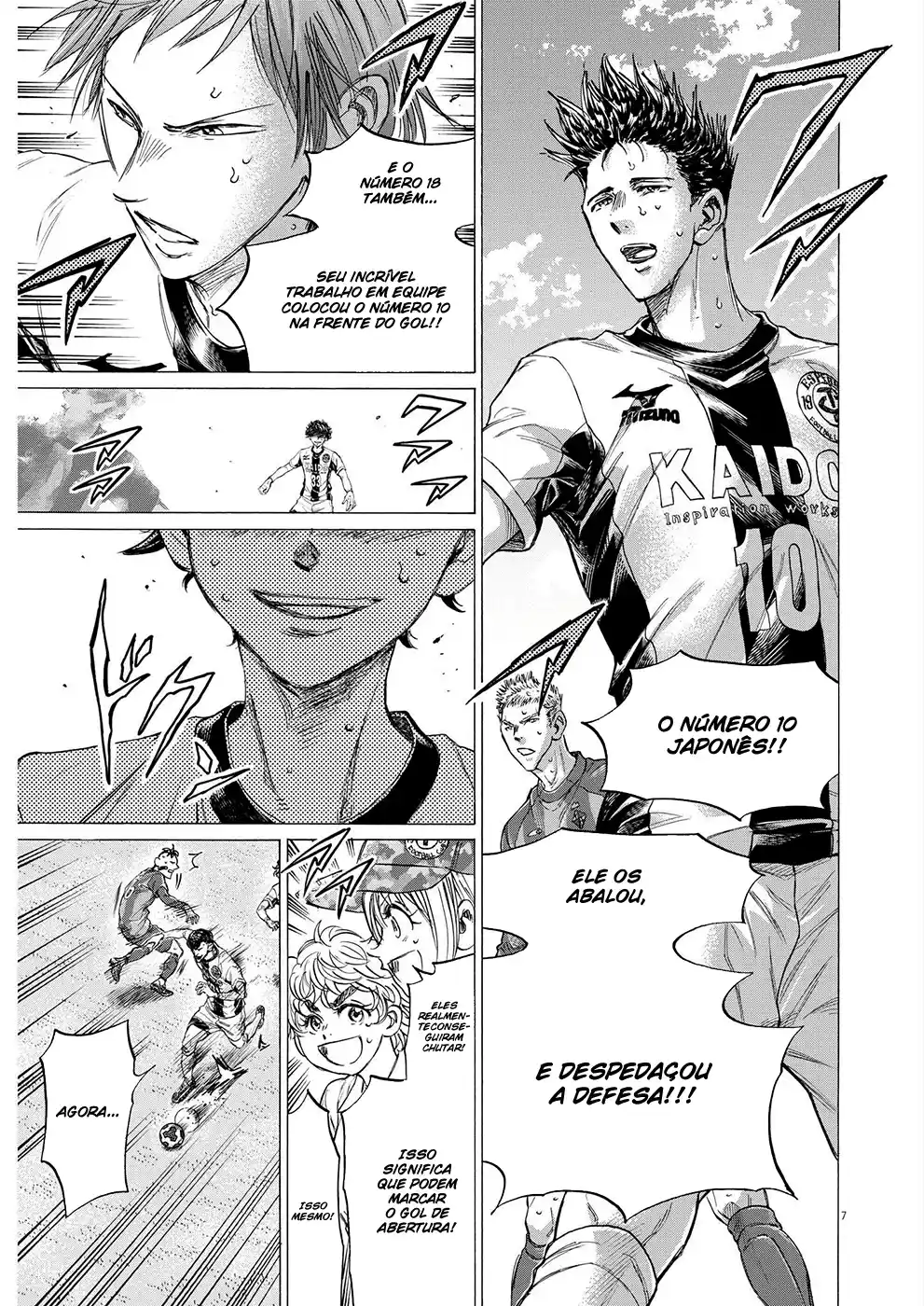 Read Ao Ashi pt Manga Online