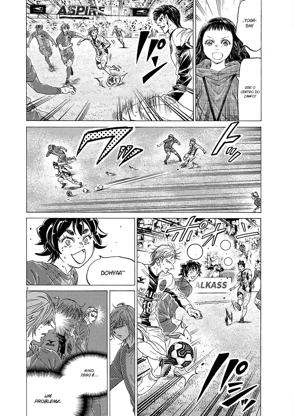 Read Ao Ashi pt Manga Online