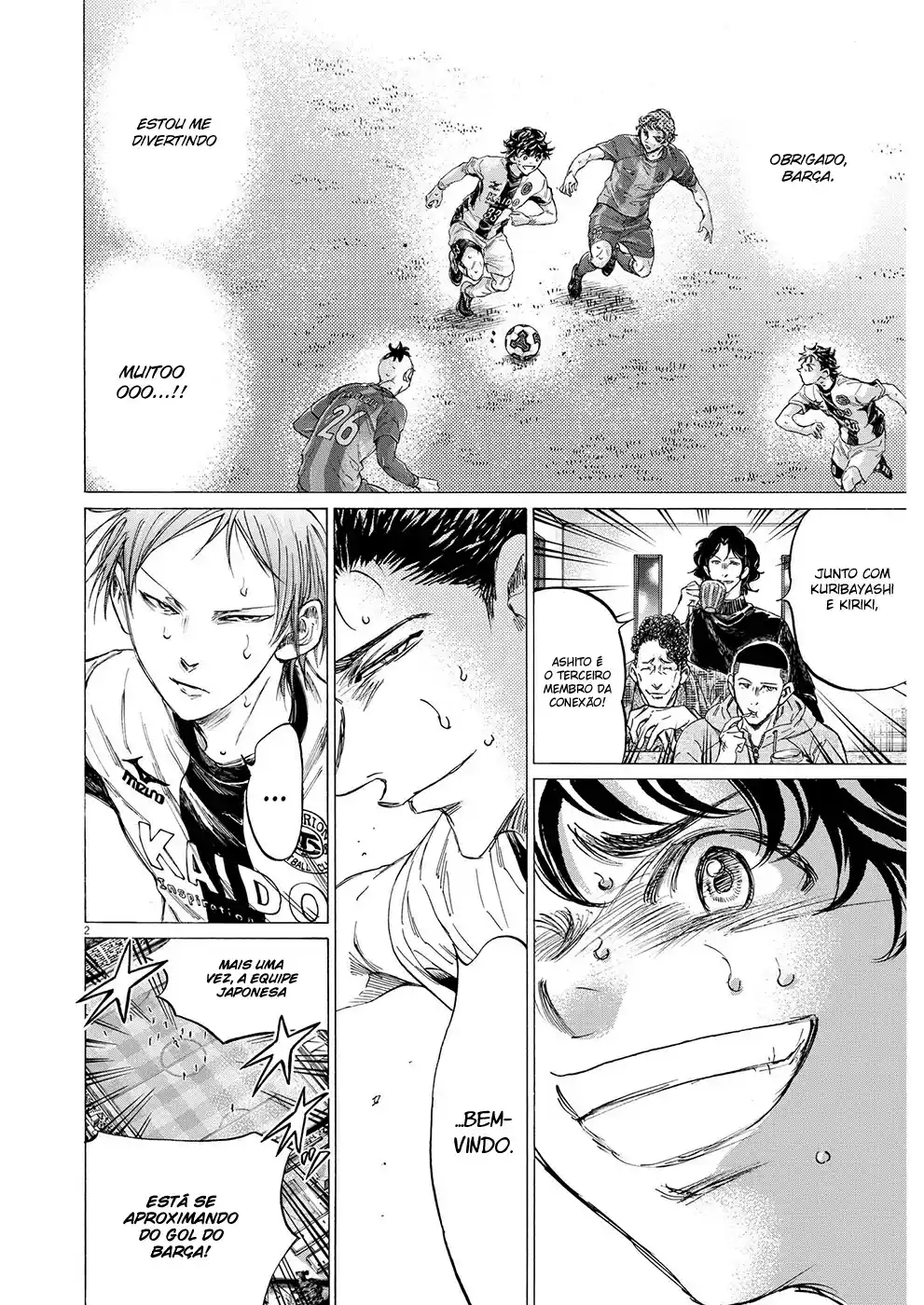 Read Ao Ashi pt Manga Online